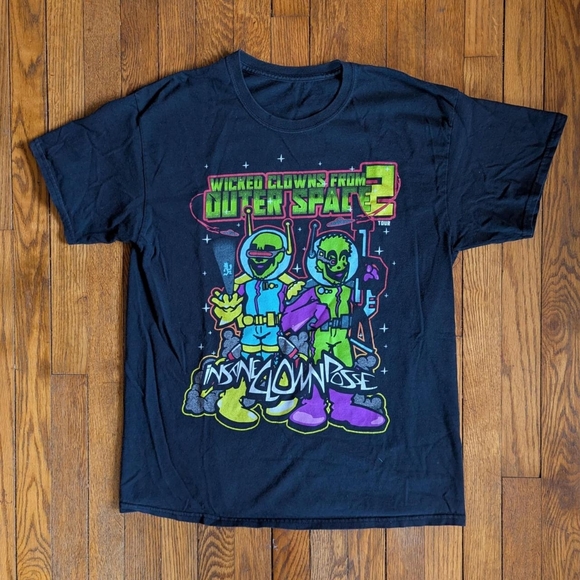 Insane Clown Posse Wicked Clowns From Outer Space 2 Tour Covid 2020 Shirt - Picture 1 of 6